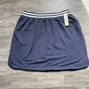 Summersalt Blue Bubble Mini Skirt Athletic Style